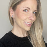 Tiny Acrylic Heart Studs