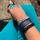 Rainbow Mermaid Skinny Cuff