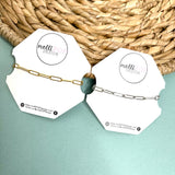 Silver Paperclip Chain Necklace- 3 sizes