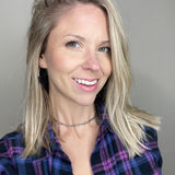 Silver Paperclip Chain Necklace- 3 sizes