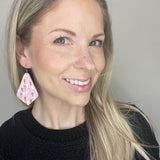 Heart Cork Chloe Teardrop Earrings