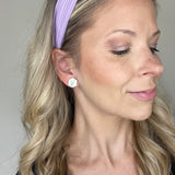 Cactus Cork Hexagon Studs