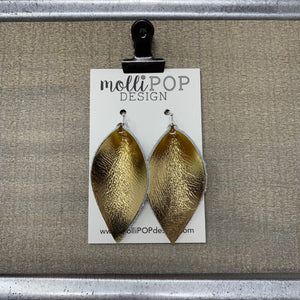 Gold Foil Pinched Petal