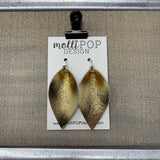 Gold Foil Pinched Petal