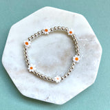 Daisy & Beads Mixed Bracelet