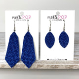 Royal Blue Aztec Hexagon