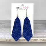 Royal Blue Aztec Hexagon