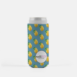 Lemon Zest for Life Skinny Koozie
