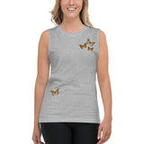 Fly Like a Butterfly Muscle Shirt