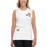 Fly Like a Butterfly Muscle Shirt