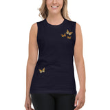 Fly Like a Butterfly Muscle Shirt
