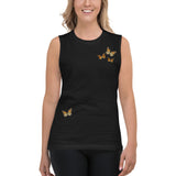 Fly Like a Butterfly Muscle Shirt